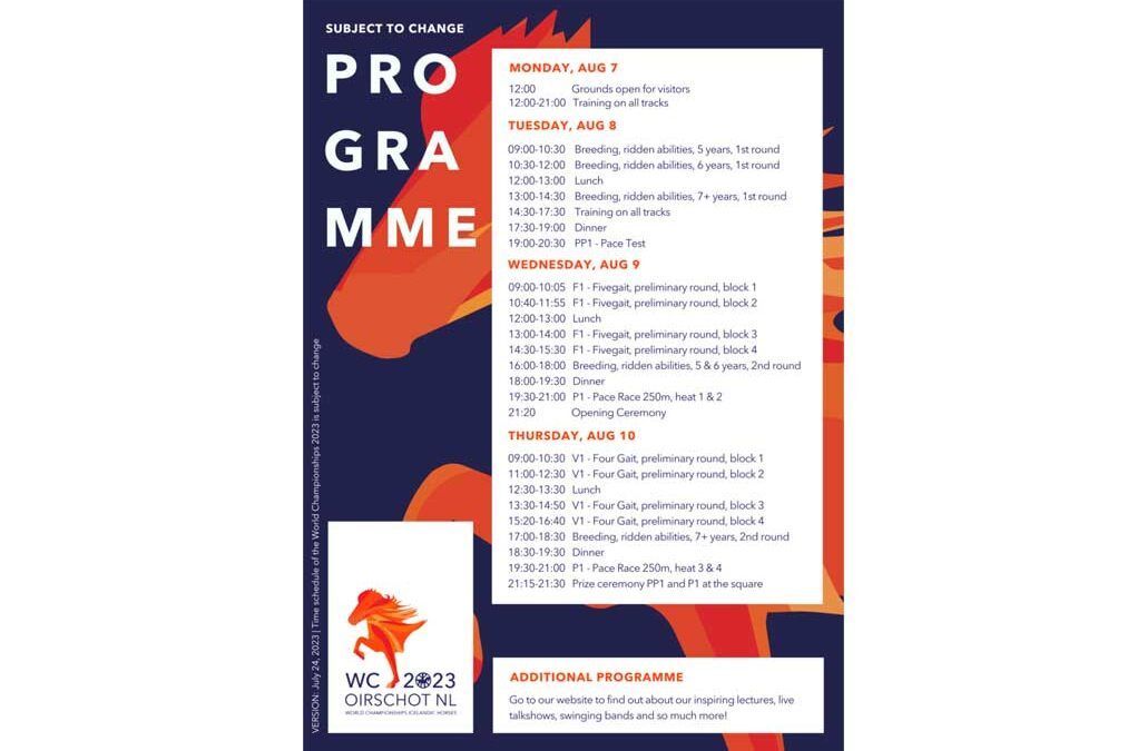 A frissített verseny program online elérhető